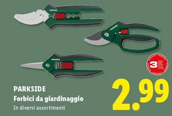 Parkside - Forbici Da Giardinaggio