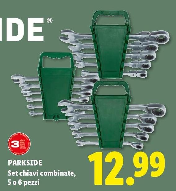 Parkside - Set Chiavi Combinate