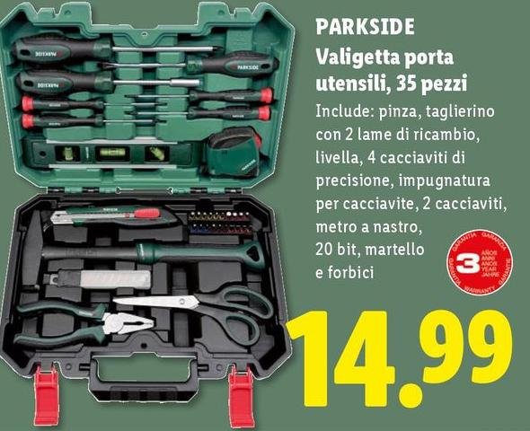 Parkside - Valigetta Porta Utensili
