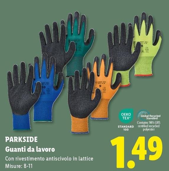 Parkside - Guanti Da Lavoro