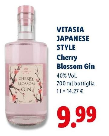 Vitasia Japanese Style - Cherry Blossom Gin