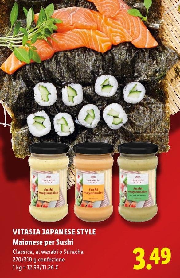 Vitasia Japanese Style - Maionese Per Sushi
