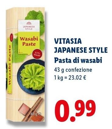 Vitasia Japanese Style - Pasta Di Wasabi