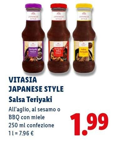 Vitasia Japanese Style - Salsa Teriyaki