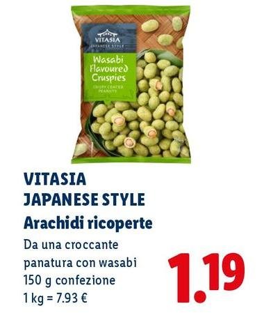 Vitasia Japanese Style - Arachidi Ricoperte