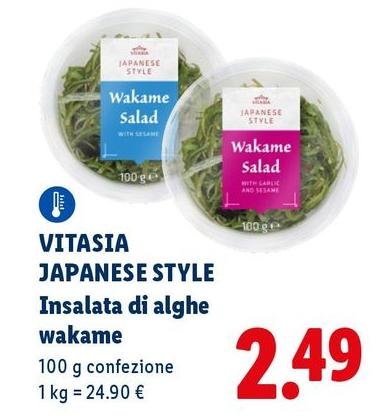 Vitasia Japanese Style - Insalata Di Alghe Wakame