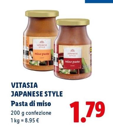 Vitasia Japanese Style - Pasta Di Miso