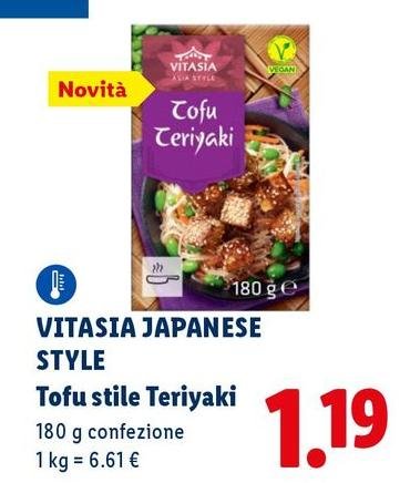 Vitasia Japanese Style - Tofu Stile Teriyaki