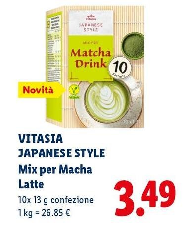 Vitasia Japanese Style - Mix Per Macha Latte