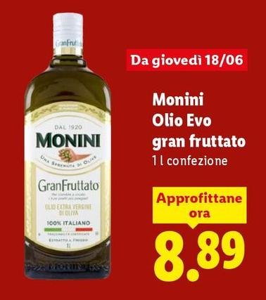 Monini - Olio Evo Gran Fruttato