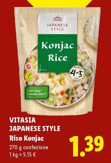 Vitasia Japanese Style - Riso Konjac