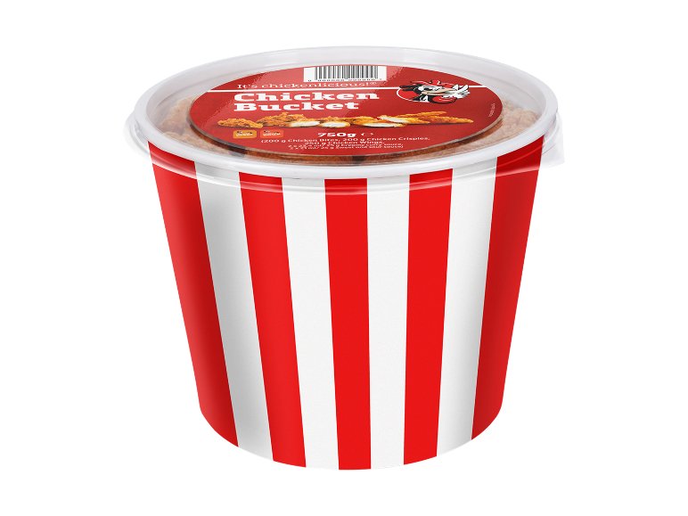 Bucket di pollo fritto