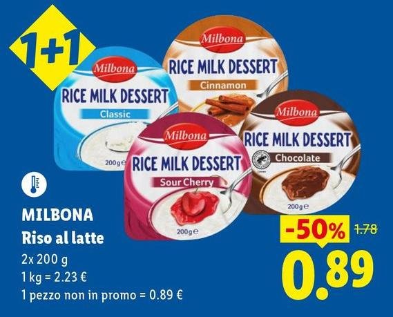Milbona - Riso Al Latte