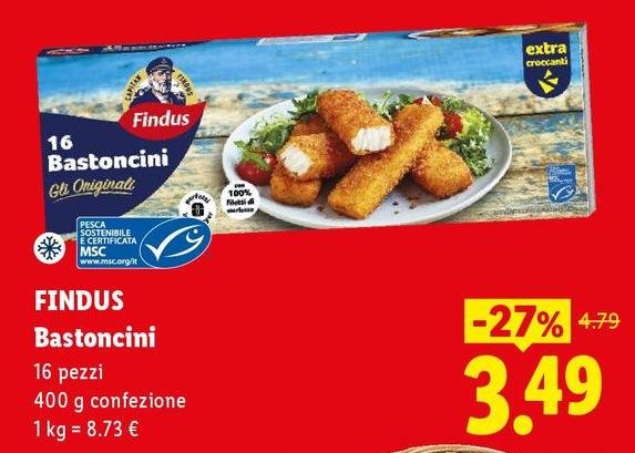Findus - Bastoncini