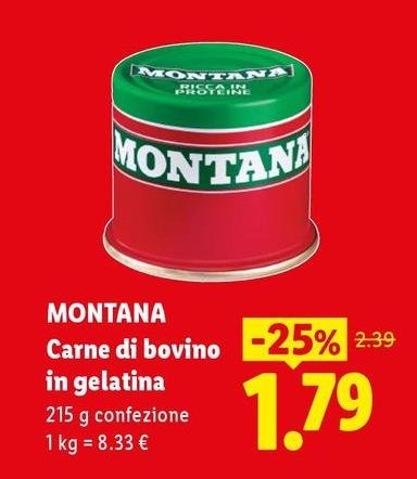 Montana - Carne Di Bovino In Gelatina