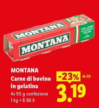 Montana - Carne Di Bovino In Gelatina