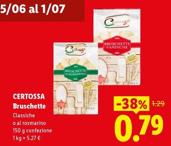 Certossa - Bruschette