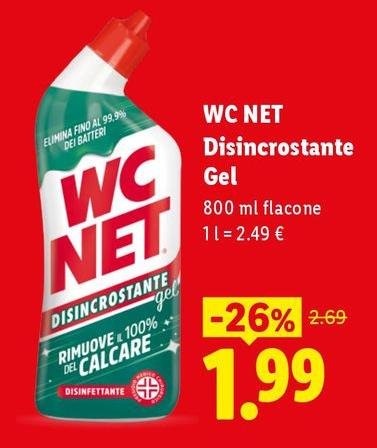 Wc Net - Disincrostante Gel