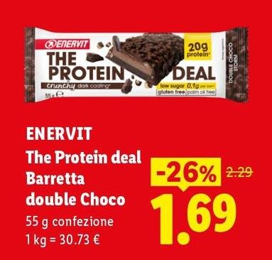 Enervit - The Protein Deal Barretta Double Choco