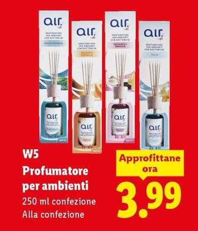 W5 - Profumatore Per Ambienti