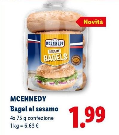 Mcennedy - Bagel Al Sesamo