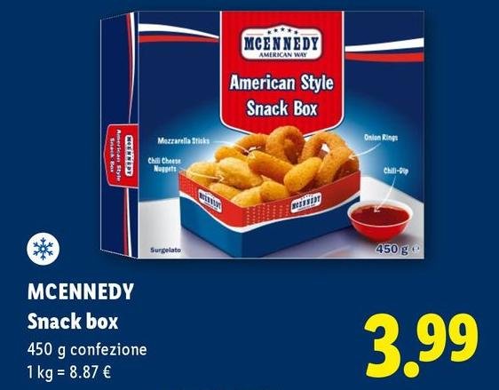 Mcennedy - Snack Box