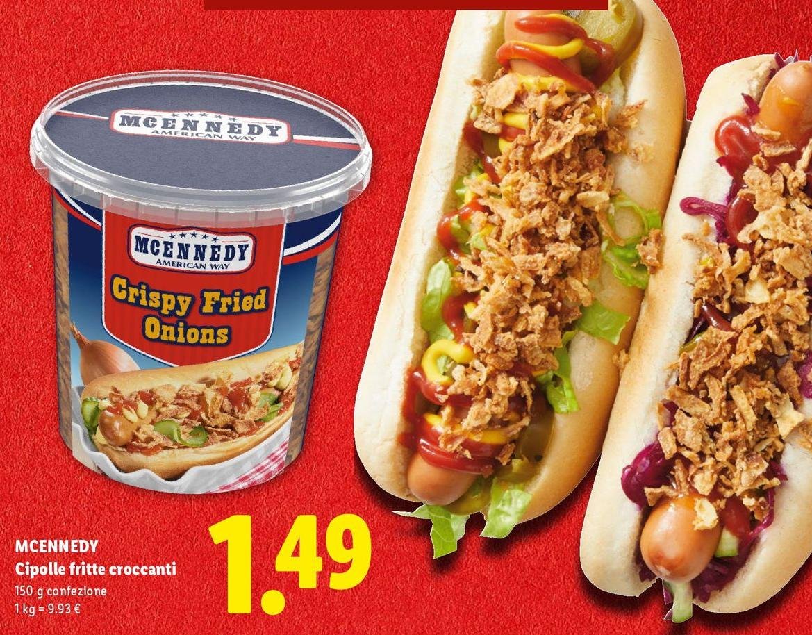 Mcennedy - Cipolle Fritte Croccanti