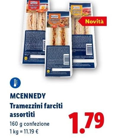Mcennedy - Tramezzini Farciti Assortiti