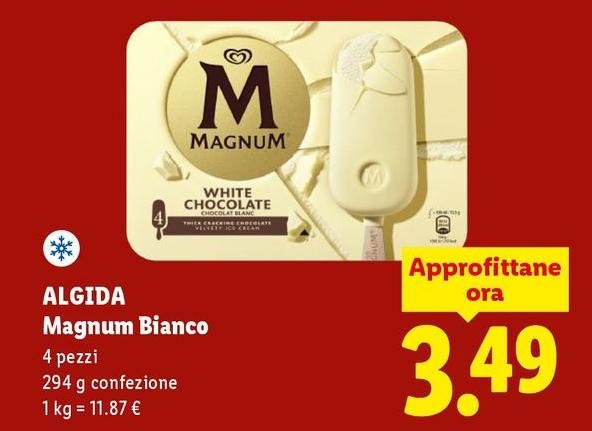 Algida - Magnum Bianco