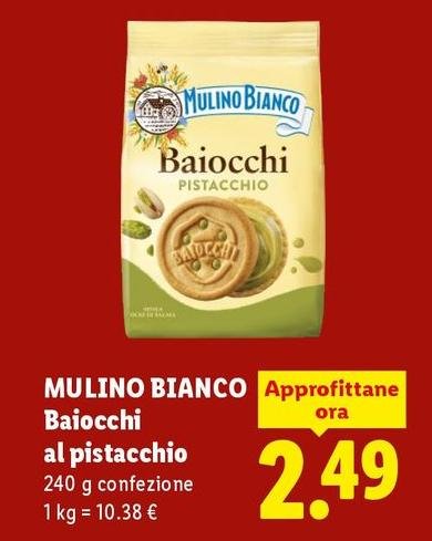 Mulino Bianco - Baiocchi Al Pistacchio