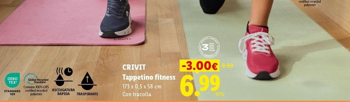Crivit - Tappetino Fitness