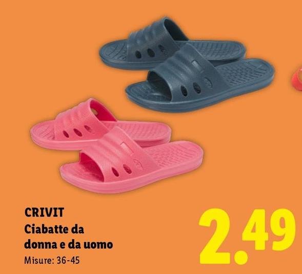 Crivit - Ciabatte Da Donna E Da Uomo