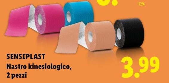 Sensiplast - Nastro Kinesiologico/2 Pezzi