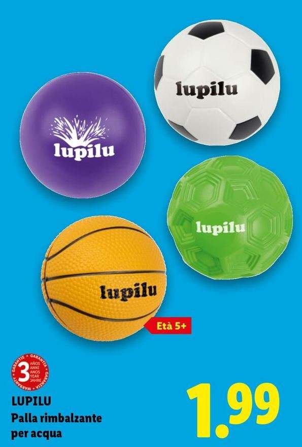 Lupilu - Palla Rimbalzante Per Acqua