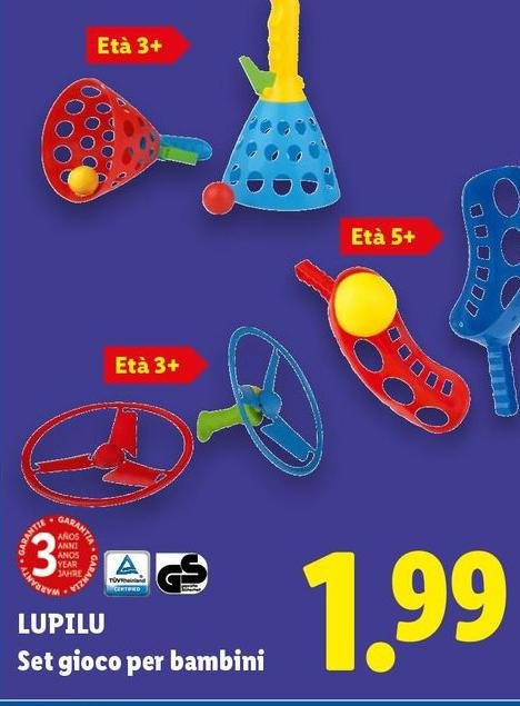 Lupilu - Set Gioco Per Bambini