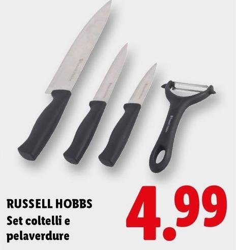 Russell Hobbs - Set Coltelli E Pelaverdure