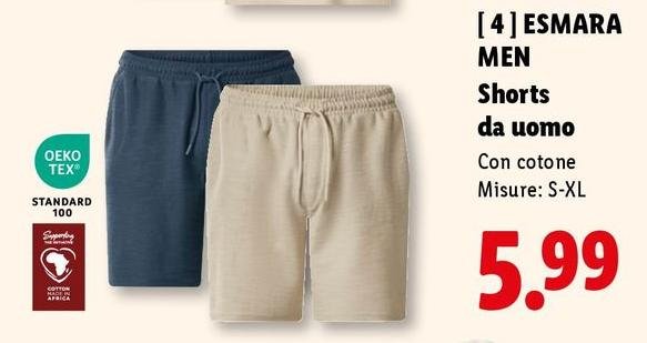 Esmara Men - Shorts Da Uomo