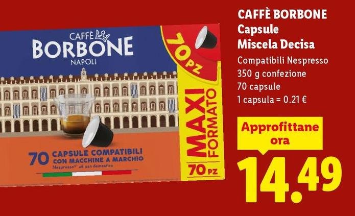 Caffe Borbone - Capsule Miscela Decisa