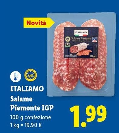 Italiamo - Salame Piemonte IGP