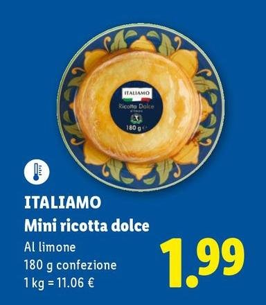 Italiamo - Mini Ricotta Dolce