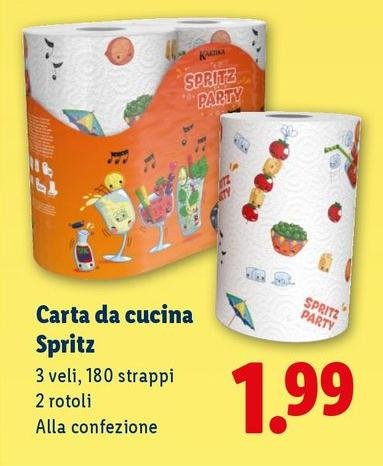 Carta Da Cucina Spritz