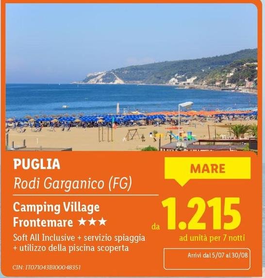Camping Village Frontemare