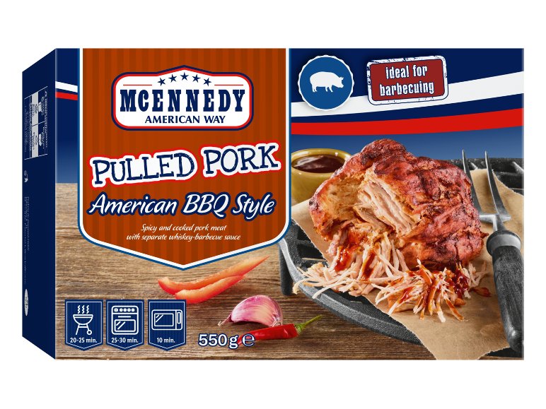 Pulled pork o pulled chicken