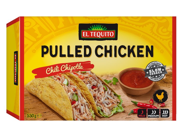 Pulled pork o pulled chicken