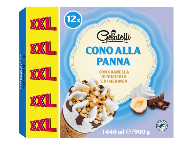 Cono alla panna XXL