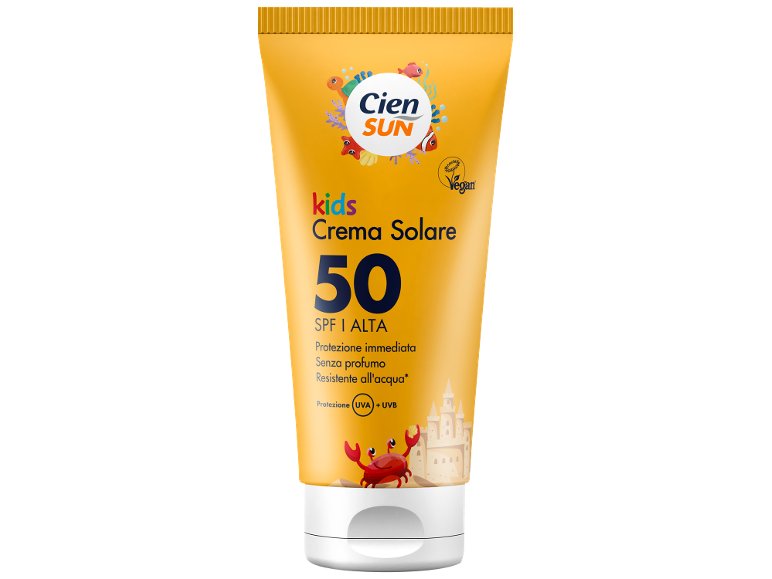 Crema solare per bambini