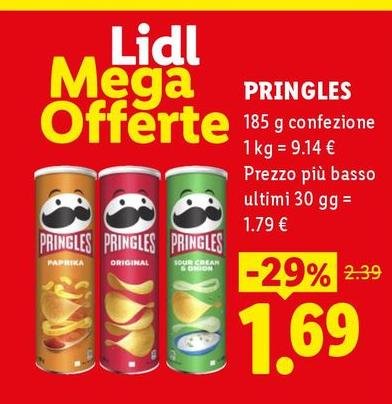 Pringles - 185 G Confezione