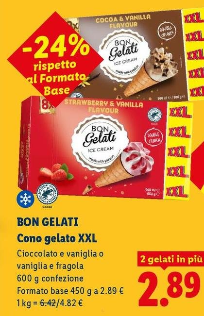 Bon Gelati - Cono Gelato XXL
