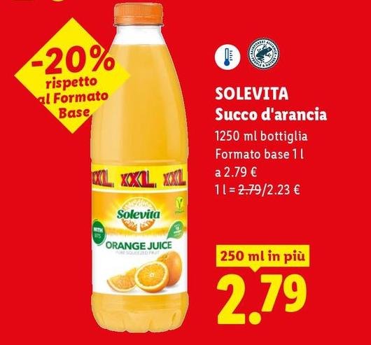 Solevita - Succo D'Arancia