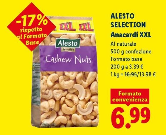 Alesto Selection - Anacardi XXL